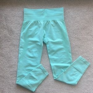 NVGTN mint contour seamless leggings